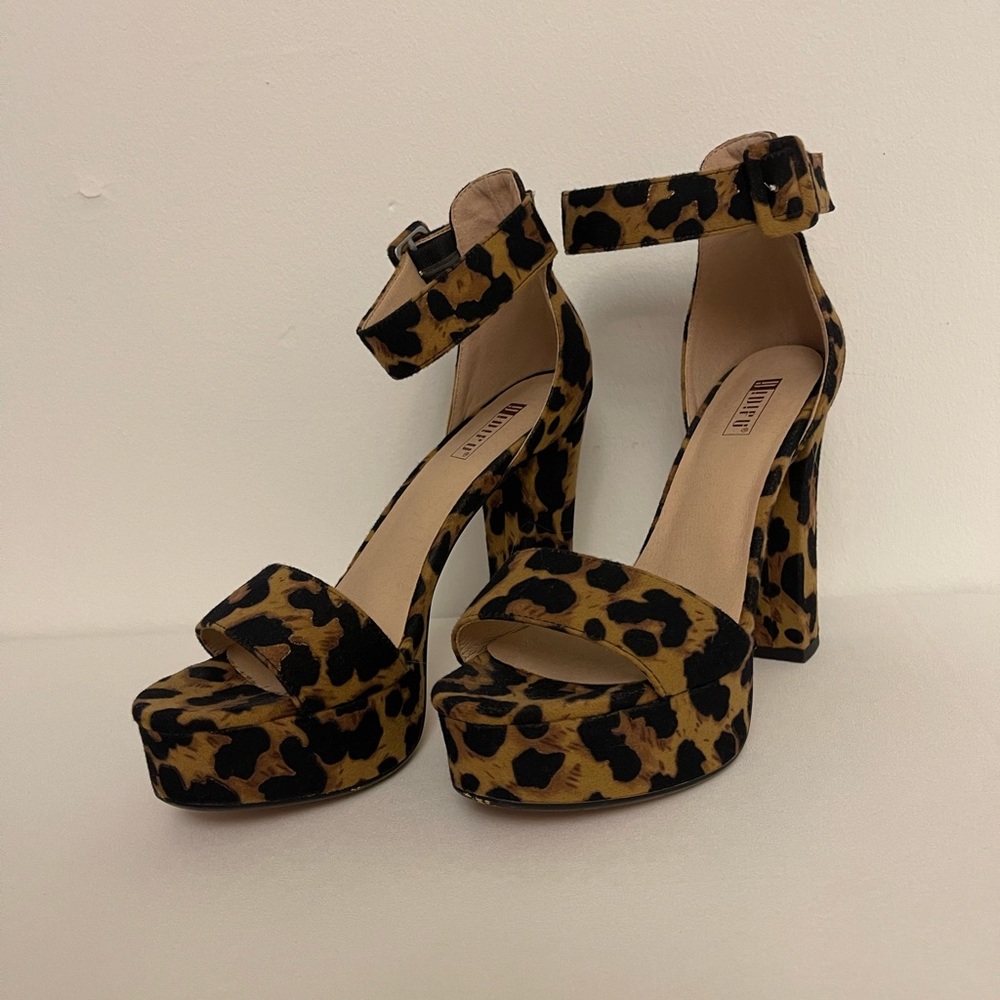 Leopard Heels